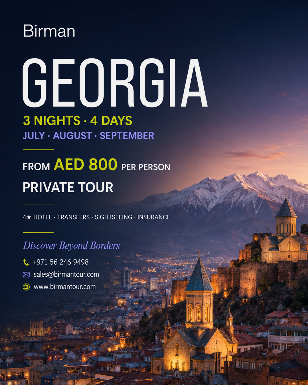 Georgia Private Escape current Birman offer